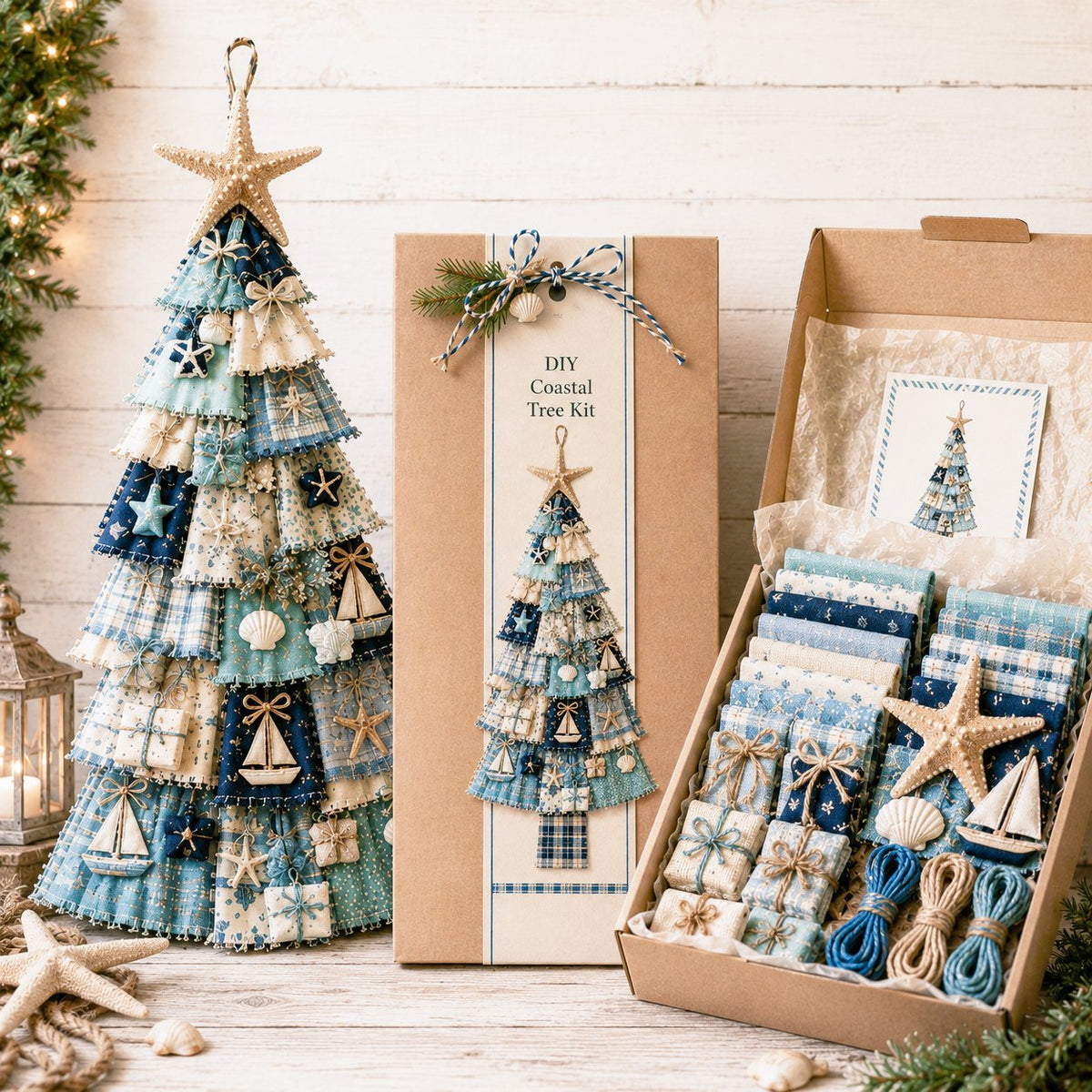 ⏳ Last Day 50% OFF – 🎄Beginner-Friendly DIY Oversized Patchwork Christmas Tree Door Hanging Kit | Complete Kit with All Tools & Step-by-Step Guide Included 💕