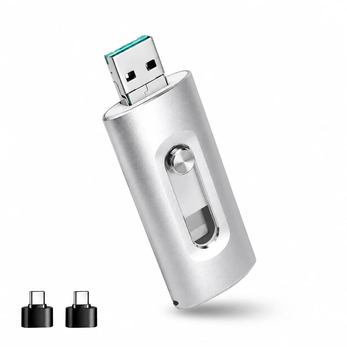 📱4-in-1 Mobile USB Flash Drive – Back Up Photos & Free Up Space