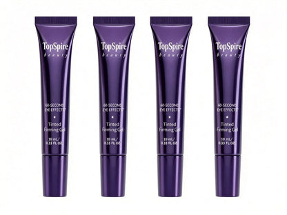 TopSpire 60 Second Effects Tinted Firming Gel - Under Eye Cream For Puffiness And Bags Under Eyes