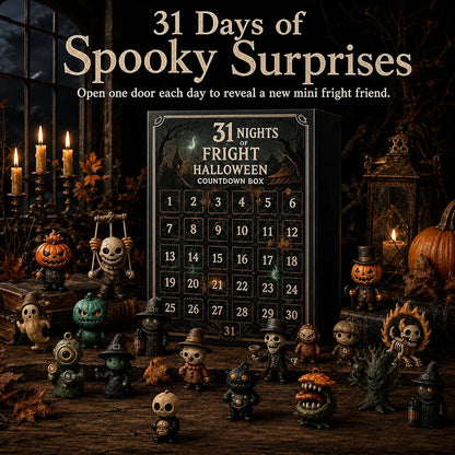 Halloween "31 Nights of Fright" Countdown Calendar
