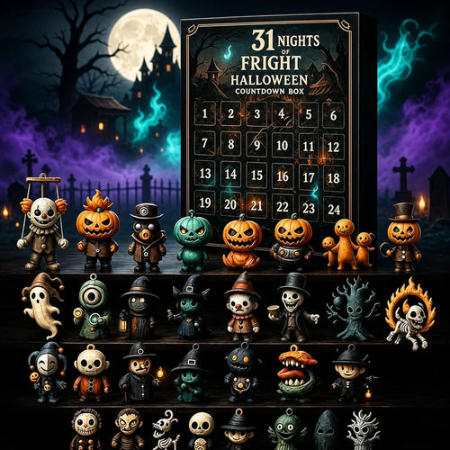 Halloween "31 Nights of Fright" Countdown Calendar
