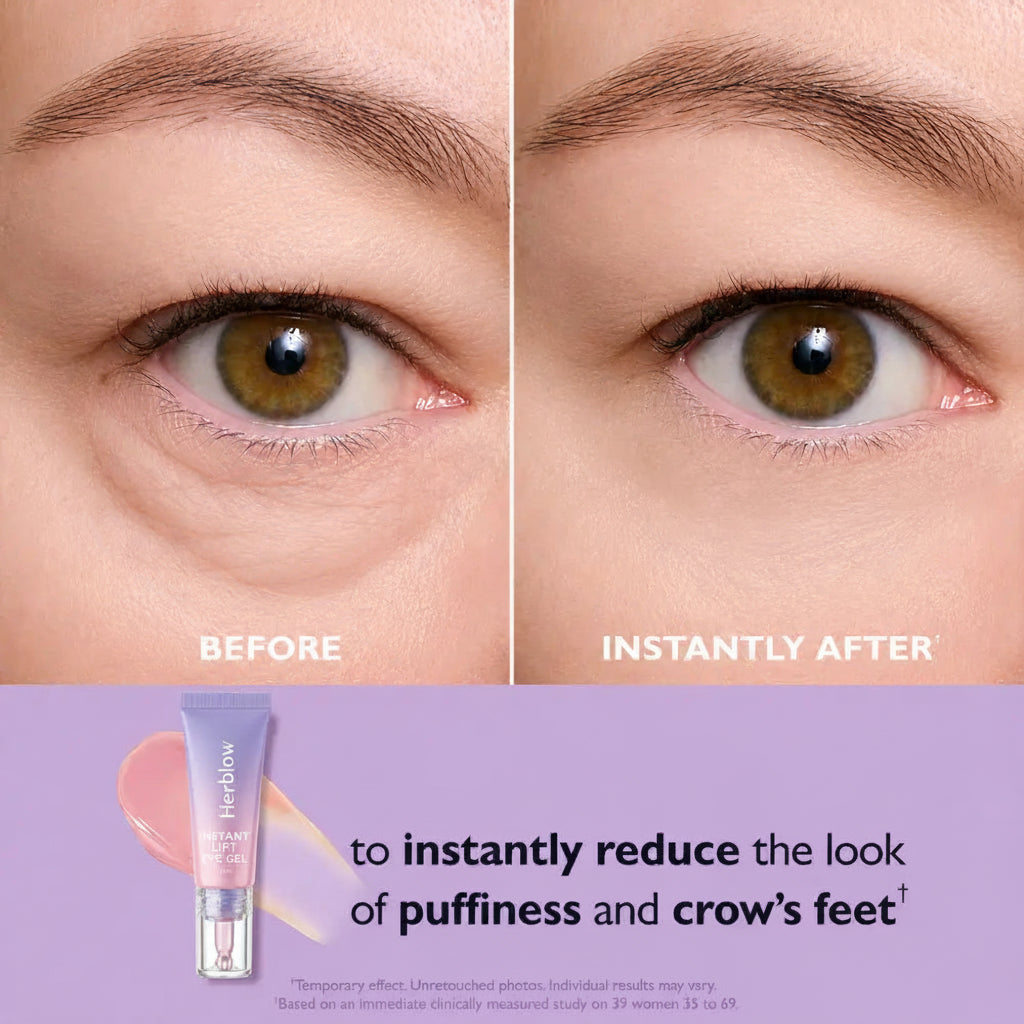 Herblow Eye Bag Instant Eraser, Tightens, Firms, & Blurs Wrinkles
