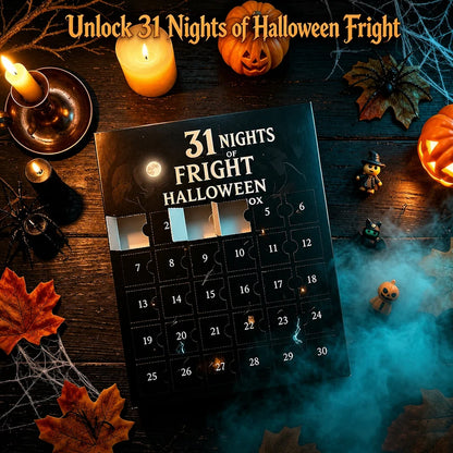 Halloween "31 Nights of Fright" Countdown Calendar