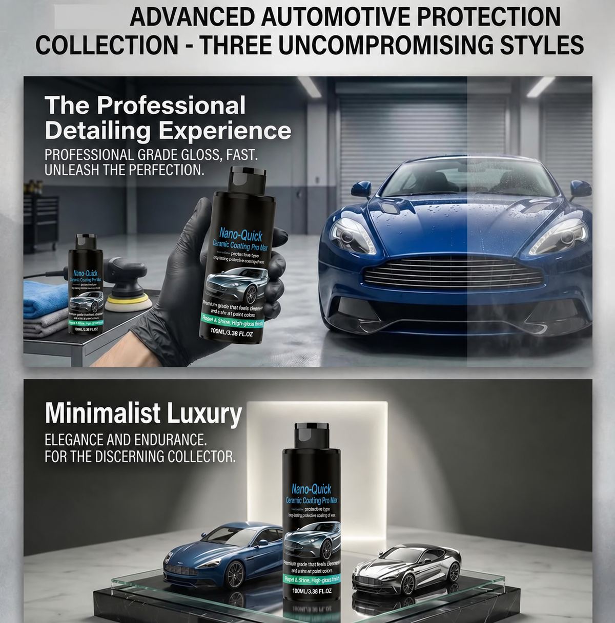 💎 Nano-Quick Ceramic Coating – Bring Back That Showroom-Like Shine