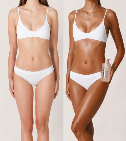 HERBLOW Clear Self Tanning Gel + Free Mitt Bundle