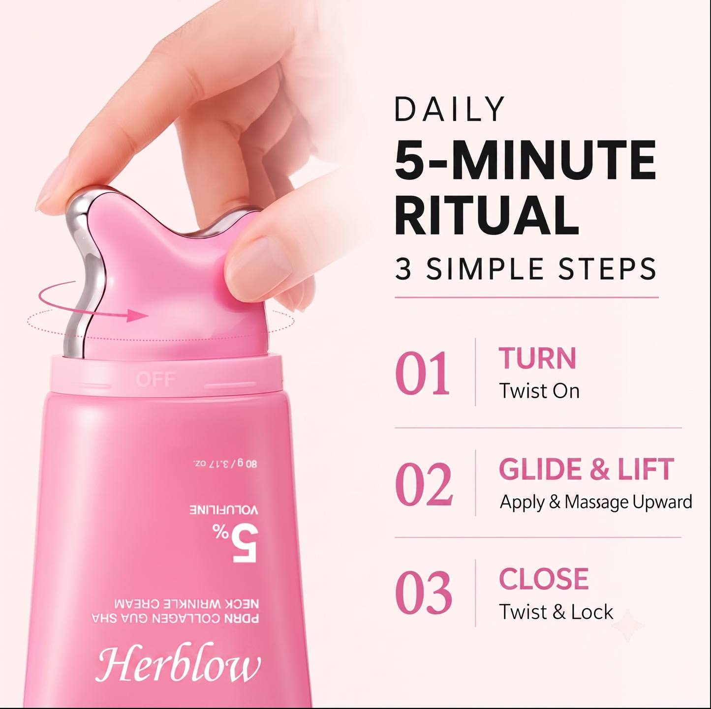 PDRN Collagen Gua Sha Neck Wrinkle Cream