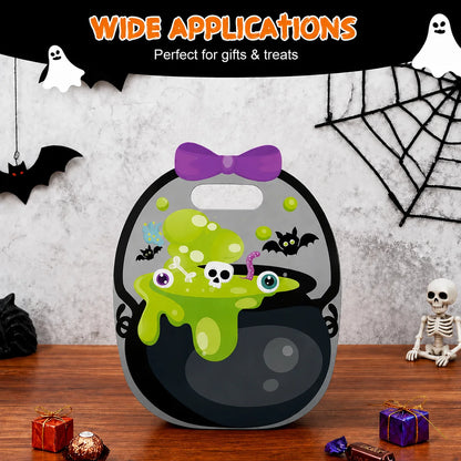 🥳2026 BESTSELLER🥳 Halloween Goodie Bags Plastic Candy Bag🎃