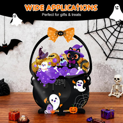 🥳2026 BESTSELLER🥳 Halloween Goodie Bags Plastic Candy Bag🎃
